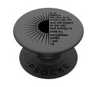 Se confessiamo i nostri peccati Egli è fedele 1 Giovanni 1:9 PopSockets PopGrip Adesivo