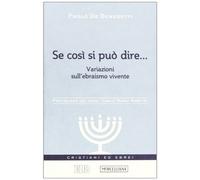 Se così si può dire... Variazioni sull'ebraismo vivente