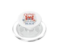 Se Crabby, per favore, torna in spiaggia Funny Mood Crab PopSockets PopGrip per MagSafe