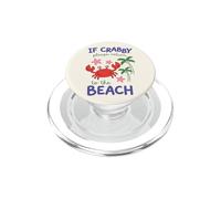 Se Crabby, per favore, torna in spiaggia | Spring Break Kidcore PopSockets PopGrip per MagSafe