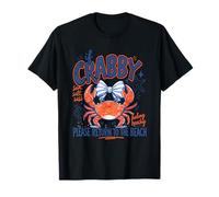 Se Crabby, per Favore, Torna sulla Spiaggia Ocean Breath Paradise Maglietta