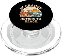 Se Crabby torna alla spiaggia Ocean Shoreline PopSockets PopGrip per MagSafe