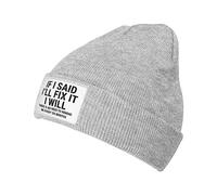 Se Dicessi Che Lo Aggiusterò Uomo Donna Invernale Cappelli Antivento Berretto in Maglia Comodo Cappello in Maglia per Inverno Sci Arrampicata