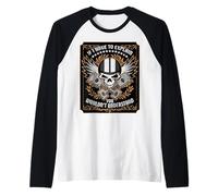 Se dovessi Spiegare Che Non capiresti L'Arte del Motociclo Maglia con Maniche Raglan