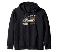 Se è Troppo Forte Sei Troppo Vecchia Motosega Felpa con Cappuccio