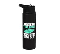 Se è troppo veloce sei troppo vecchia barca Stainless Steel Insulated Water Bottle