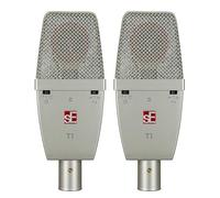 sE Electronics SE-T1-PAIR Coppia di microfoni a condensatore a diaframma grande T1 con montaggio e custodia