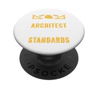 Se esci con un architetto alza la mano Regalo divertente retrò PopSockets PopGrip Adesivo