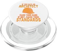 Se esci con un architetto divertente aumenta i tuoi standard presenti PopSockets PopGrip per MagSafe