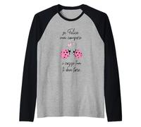 se Felice Vuoi campare i cazzi Tuoi Ti Devi Fare Maglia con Maniche Raglan