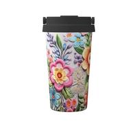 Se fiorisce presto. Thermos stampato sottovuoto, tazza di caffè portatile, tazza di acqua fitness ufficio