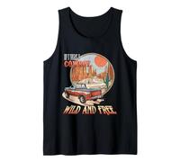 Se Fossi Un Cowboy Selvaggio e Libero Retro Western Scena Canotta