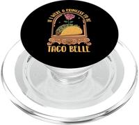 Se fossi una principessa sarei Taco Belle - Taco Amante messicano PopSockets PopGrip per MagSafe
