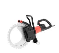 Se-ga da Cemento Elettrica 8900W con Lama in Lega di Titanio 41/52cm, Taglio 30/40cm, Raffreddamento ad Acqua, per Calcestruzzo Armato, Muri, Mattoni, Taglio a 90°, Motore Brushless(40cmCutDpth)