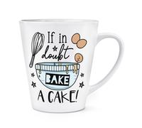 Se Hai Dubbio Fai Una Torta Tazza Latte 12oz - Battuta Divertente Cucina