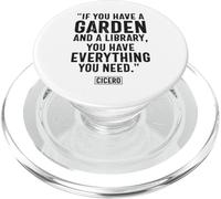 Se hai un giardino e una biblioteca Cicerone PopSockets PopGrip per MagSafe
