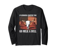Se i generi confondono Vai a Latte Un Toro Americano Maglia a Manica