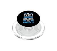 Se il diabete avesse affrontato la consapevolezza del diabete di tipo 1 PopSockets PopGrip per MagSafe