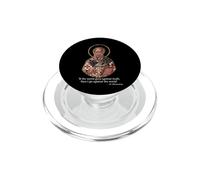 Se il mondo va contro la verità citazione di Sant'Atanasio PopSockets PopGrip per MagSafe