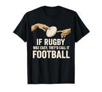 Se Il Rugby Fosse Facile, Lo chiamerebbero Calcio la creazione di annunci pubblicitari Maglietta