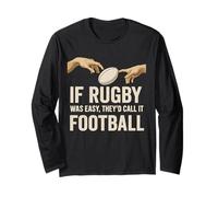 Se Il Rugby Fosse Facile, Lo chiamerebbero Football The Creation Adam Maglia a Manica