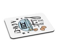 Se IN Doubt Bake A Torta PC Computer Mouse Pad - Divertente Scherzo Cottura