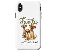 Se incontrassi la mia famiglia capiresti Custodia per iPhone X/XS