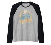 Se Jiddo Can't Fix It No One Can Arabo Festa del Padre Maglia con Maniche Raglan
