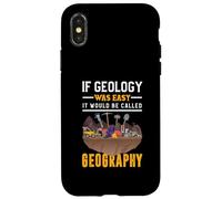 Se la geologia fosse facile si chiamerebbe geografia Custodia per iPhone X/XS