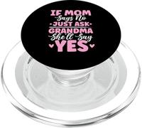 Se la mamma dice di no basta chiedere alla nonna, lei dirà sì Scherzi sulla nonna PopSockets PopGrip per MagSafe