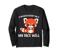 Se la mia bocca non lo dice la mia faccia Maglia a Manica