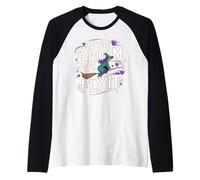 Se la Scopa Si Adatta alla Stregoneria della Stregoneria Fly It Maglia con Maniche Raglan