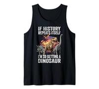 Se la Storia Si ripete, STO diventando così Un Insegnante di Dinosauri Canotta