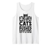 Se la Terra Fosse Piatta, i Gatti avrebbero spinto Tutto Canotta