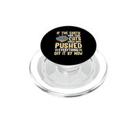 Se la terra fosse piatta, i gatti avrebbero spinto tutto PopSockets PopGrip per MagSafe