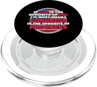 Se la truffa è l'opposto del Pro Congress è umorismo politico PopSockets PopGrip per MagSafe