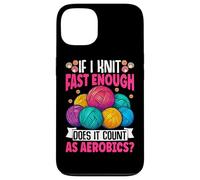 Se lavoro a maglia abbastanza velocemente conta come aerobica Custodia per iPhone 13