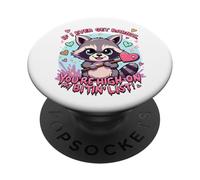 Se mai avrò la rabbia, sei in cima alla mia lista di Bitin, Kawaii PopSockets PopGrip Adesivo