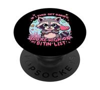 Se mai avrò la rabbia, sei in cima alla mia lista di Bitin, Kawaii PopSockets PopGrip Adesivo