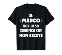 Se Marco Non Lo sa Significa Che Non Esiste Nome Marco Maglietta