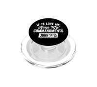 Se mi amate, osservate i miei comandamenti Fede in Dio PopSockets PopGrip per MagSafe