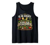 Se Mi Cercate Mi Trovate nel Mio Orticello Giardinaggio Canotta