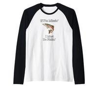 Se Mi Manca Devo Pescare alla Trota iridea, Pesca a Mosca Maglia con Maniche Raglan