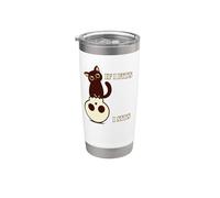 Se mi sta bene, siede Black Cat In Skull Kitten Lovers Bicchiere termico in acciaio inox doppia parete