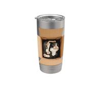 Se mi va bene, metto il gatto in una scatola Bicchiere termico in acciaio inox doppia parete