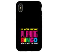 Se mi vedi giocare a Bingo Player adesso Custodia per iPhone X/XS