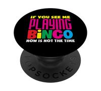 Se mi vedi giocare a Bingo Player adesso PopSockets PopGrip Adesivo