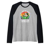 Se muori sul Lavoro, Metti Il Mio DPI Funny Office Retirement Maglia con Maniche Raglan