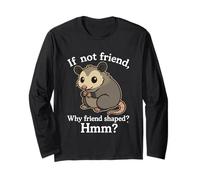 Se non amico, perché l'amico ha plasmato Hmm Maglia a Manica