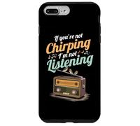 Se non cinguetti, non ti ascolto Radio Canto degli uccelli Custodia per iPhone 7 Plus/8 Plus